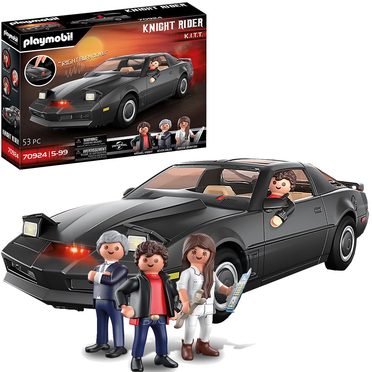 Playmobil 70924 Knight Rider .T. with Figures