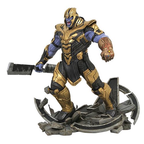 Marvel Milestones Avengers: Endgame Armored Thanos Resin Statue