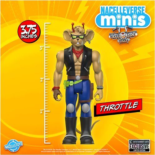 Biker Mice From Mars 3 3/4-Inch Action Figure 3-Pack - Entertainment Earth Exclusive
