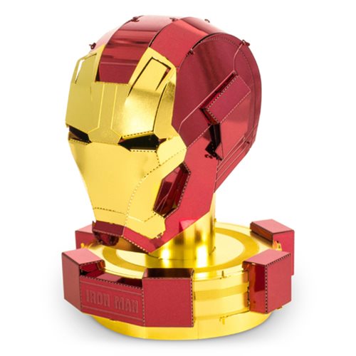 Iron Man Helmet Metal Earth Model Kit