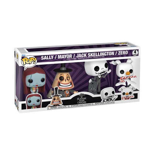 The Nightmare Before Christmas Funko Pop! Vinyl Figure Bundle Box 4-Pack