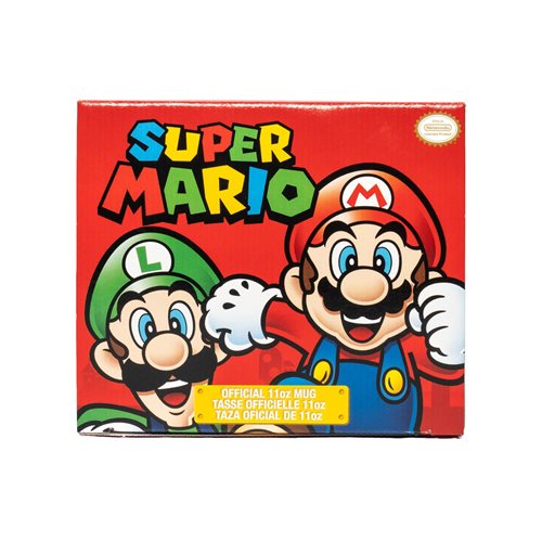 Super Mario Bros. Items and Enemies 11 oz. Mug - Entertainment Earth Exclusive