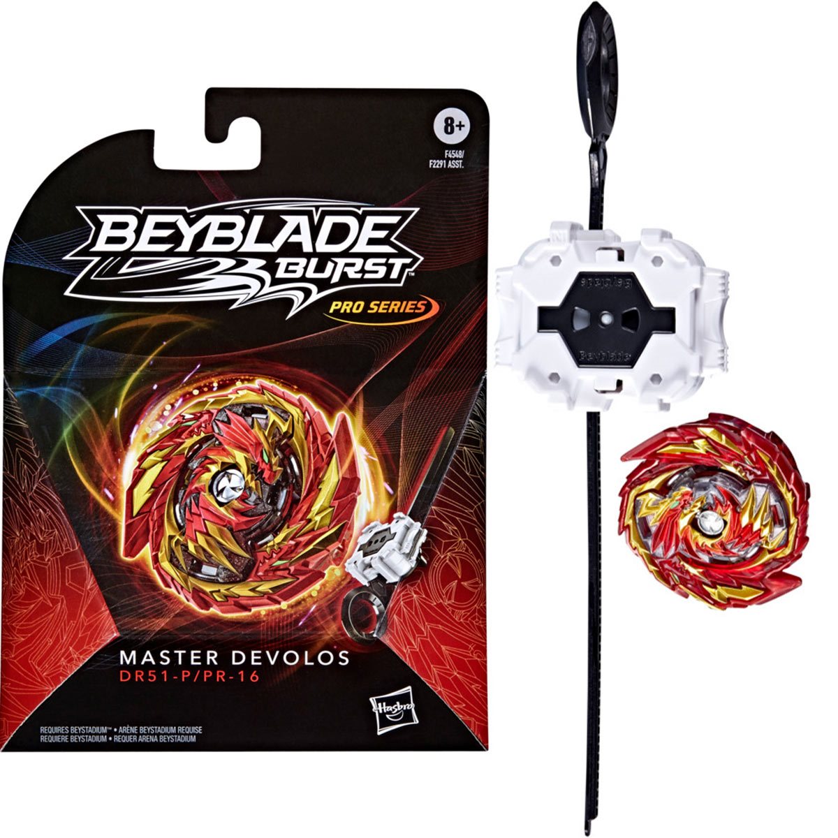 Beyblade Burst Pro Series Master Devolos Spinning