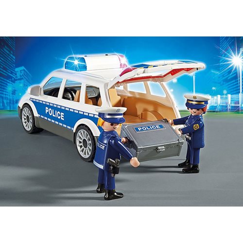 Playmobil 6920 Police Emergency Vehicle Squad Car with Lights and Sound