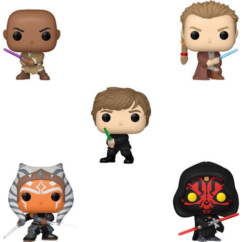 Star Wars Kyber Crystals Funko Pocket Pop Mini-Figure - Random 4-Pack