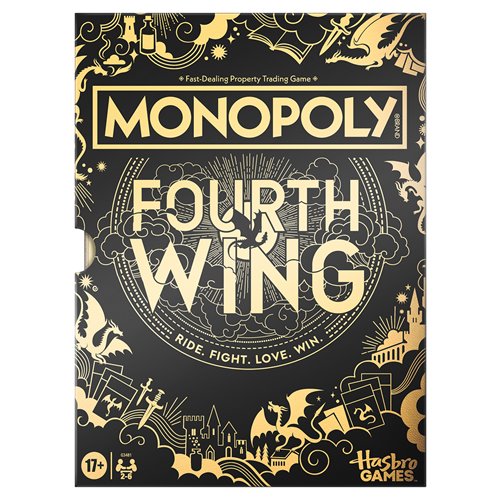 Fourth Wing Edition Monopoly Board Game