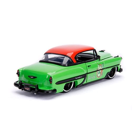 DC Bombshells Poison Ivy 1953 Chevy Bel Air 1:24 Scale Die-Cast Metal Vehicle