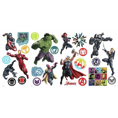 Avengers Classic Peel and Stick Wall Decals