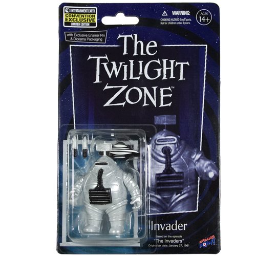 The Twilight Zone The Invaders Invader with Diorama 3 3/4-Inch Scale Action Figure Series 5
