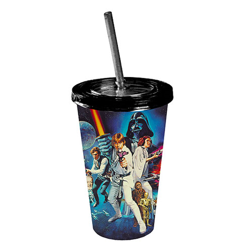 Star Wars A New Hope Poster Plastic Travel Cup