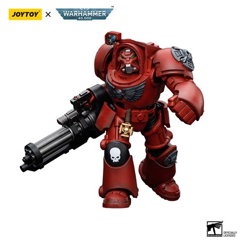 Joy Toy Warhammer 40,000 Blood Angels Terminator Squad with Assault Cannon 1:18 Scale Action Figure