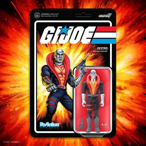 G.I. Joe Destro 3 3/4-Inch ReAction Figure