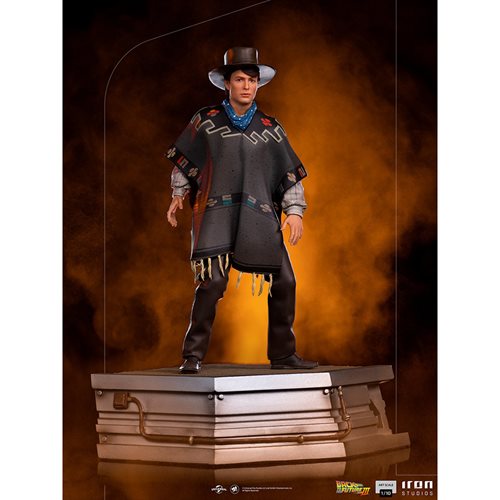 Back to the Future Part III Marty McFly Art 1:10 Scale Statue