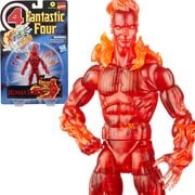 Fantastic Four Retro Marvel Legends Human Torch Figure