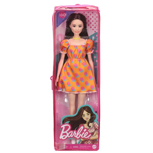 Barbie Fashionista Doll #160 with Long Brunette Hair