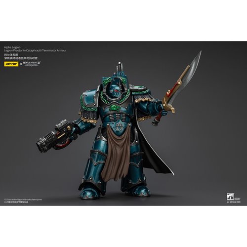 Joy Toy Warhammer The Horus Heresy Alpha Legion Legion Praetor Cataphractii Terminator Armor 1:18 Sc