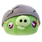Angry Birds Helmet Pig 16-Inch Plush with Sound