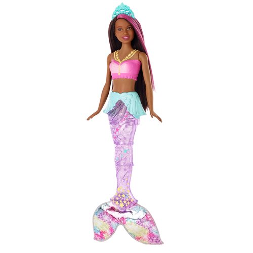 Barbie Dreamtopia Sparkle Lights Mermaid Doll with Brunette Hair