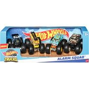 Hot Wheels Monster Trucks Alarm Squad 1:64 Scale Vehicle 4-Pack