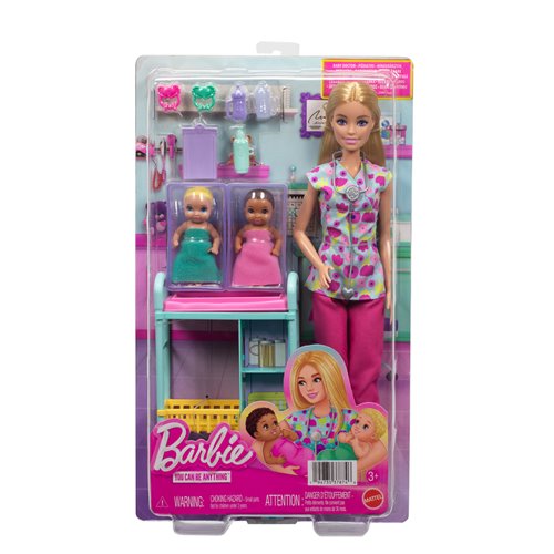 Barbie Careers Baby Doctor Doll with Blonde Hair
