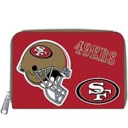 NFL San Francisco 49ers Patches Zip-Around Wallet