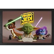 Star Wars: Young Jedi Adventures Yoda Group Framed Art Print