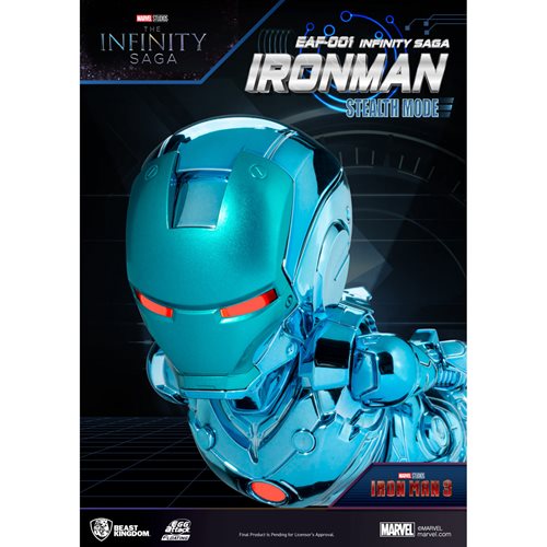 Marvel Studios: The Infinity Saga Iron Man Stealth Mode EAF-001 Egg Attack Floating Statue