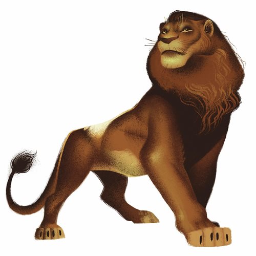 The Lion King Simba Peel and Stick Giant Wall Decals
