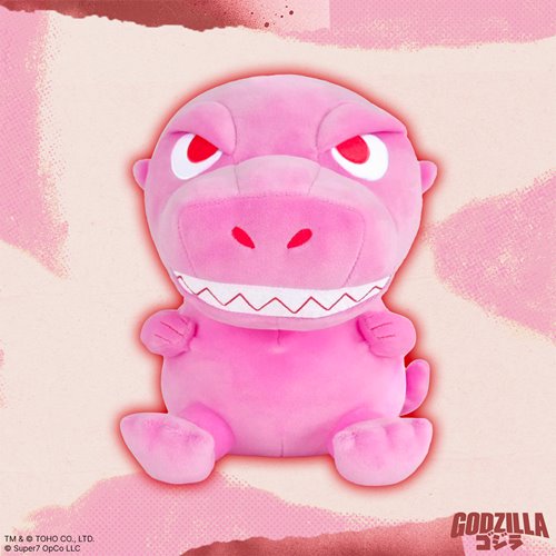 Godzilla Super Duper Plush Godzilla '89 (Pink)