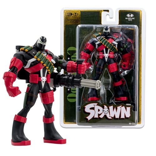 Spawn Wave 7 McFarlane Toys 30th Anniversary Commando Spawn Digitally Remastered 7-Inch Scale Action