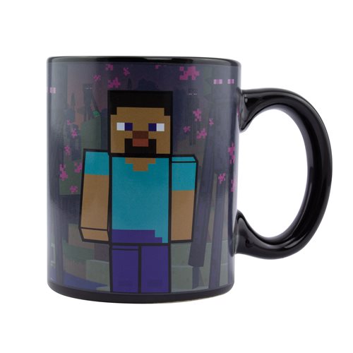 Minecraft Enderman Heat-Change 11 oz. Mug