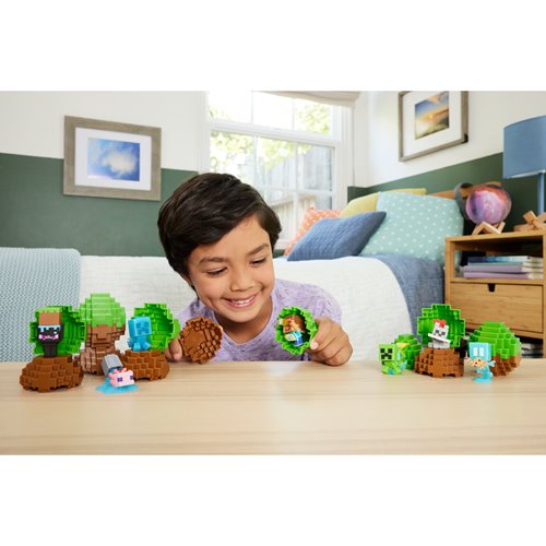 Minecraft Mini Mode Spawn Egg Mini-Figure Random 3-Pack