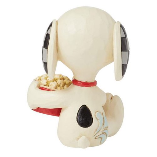 Peanuts Snoopy with Popcorn By Jim Shore Mini-Statue