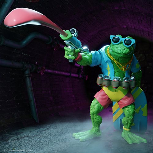 Teenage Mutant Ninja Turtles Ultimates Genghis Frog 7-Inch Action Figure