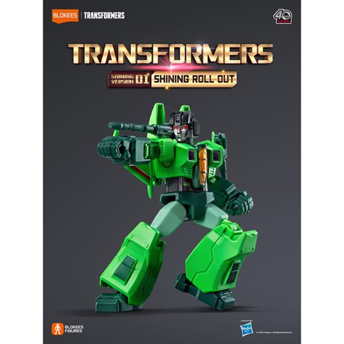 Transformers Shining Version 01 Shining Roll Out Blokees Mini Model Kit Case of 6