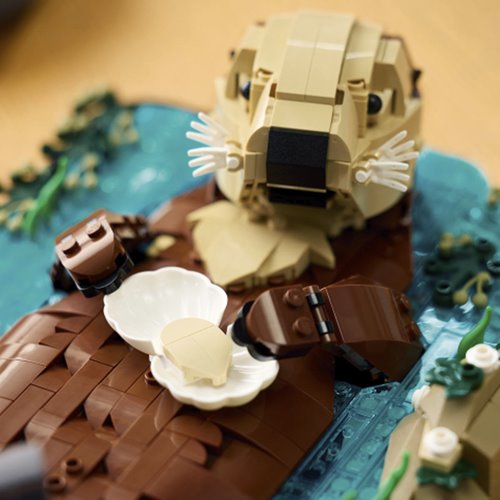 LEGO Ideas Floating Sea Otters