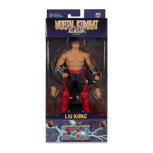 Mortal Kombat Klassic Wave 1 Liu Kang 7-Inch Scale Action Figure