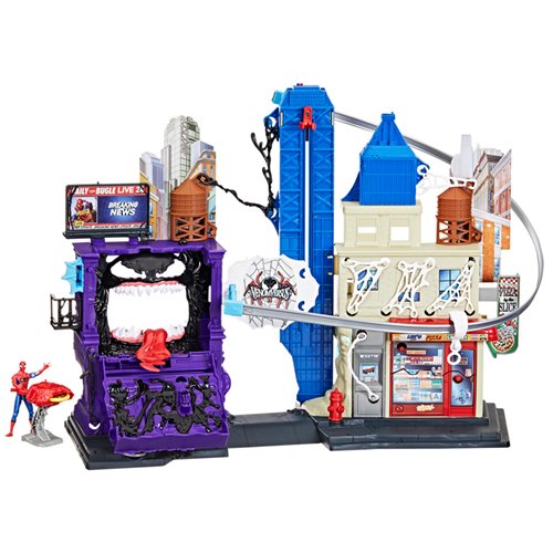 Spider-Man VenomVersus Web Slinging City Playset