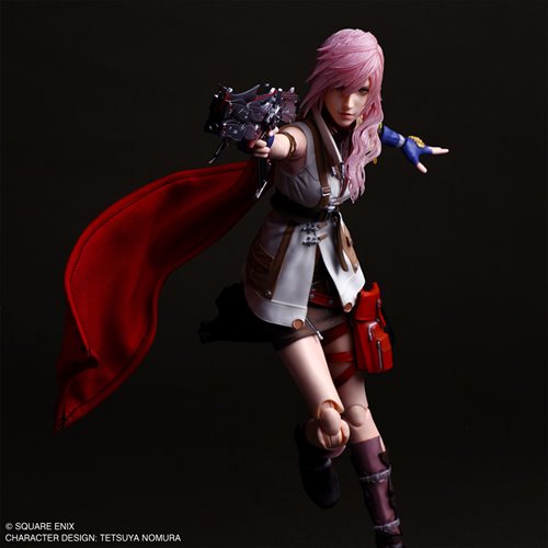 Final Fantasy XIII Lightening Play Arts Shin Action Figure
