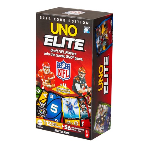 NFL UNO Elite Card Game