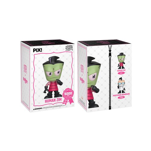 Invader Zim Human Zim Pix! Vinyl Figure