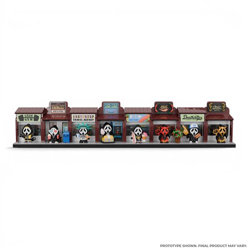 Ghost Face Mystery Flybricks Ghost Face in Different Places 3-Inch Mini-Figure and Building Set Case