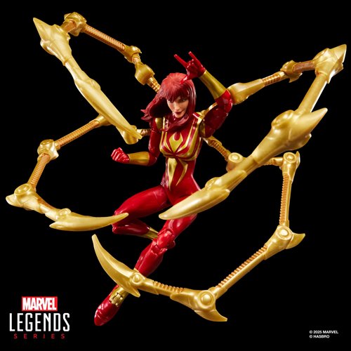 Spider-Man Marvel Legends Magic: The Gathering Mary Jane Watson (Iron Spider) 6-Inch Action Figure a