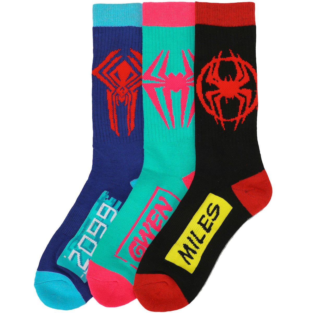 Men's Marvel Comics Spider-Man 5-Pack Socks 