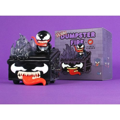 Venom Dumpster Fire Vinyl Figure