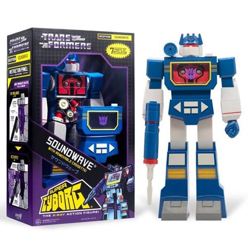 Transformers Soundwave Super Cyborg Vinyl Figure