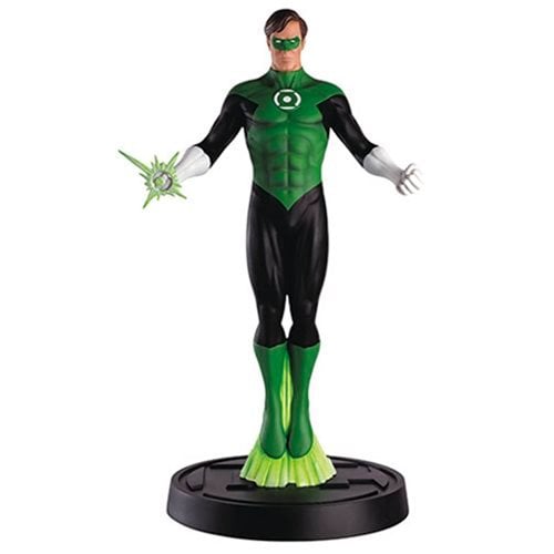 Green Lantern Statue with Collector Magazine #10