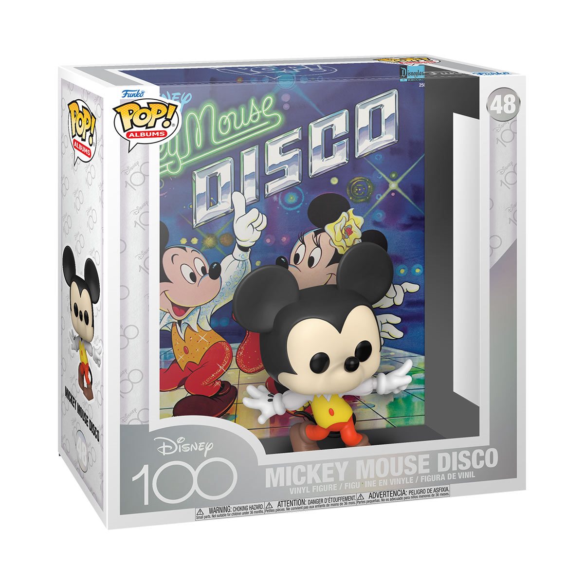 Disney 100 Mickey Mouse Disco Funko Pop! Album Figure #48 with Case