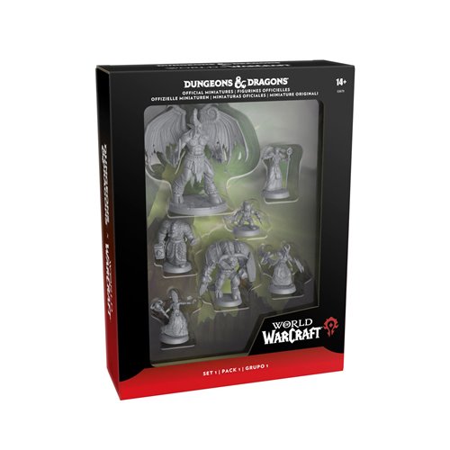 Dungeons & Dragons x World of Warcraft Official Miniatures Set 1