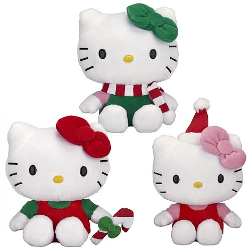 Hello Kitty Holiday Mini Plush Wave 1 Set